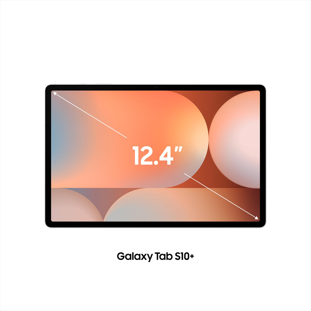 Samsung Galaxy Tab S10+ 256GB + Cargador - Tablet IA, Tableta Android Wifi, 12GB RAM, Pantalla AMOLED, Antirreflejos, S Pen Incluido, Plata (Versión Española)