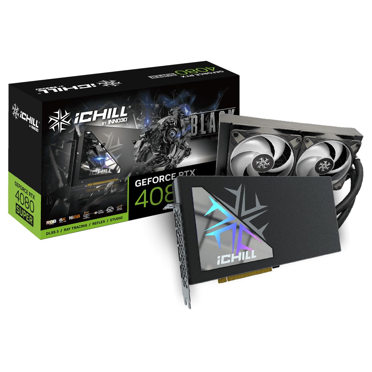 INNO3D GeForce RTX 4080 Super iChill Black, 16384 MB GDDR6X