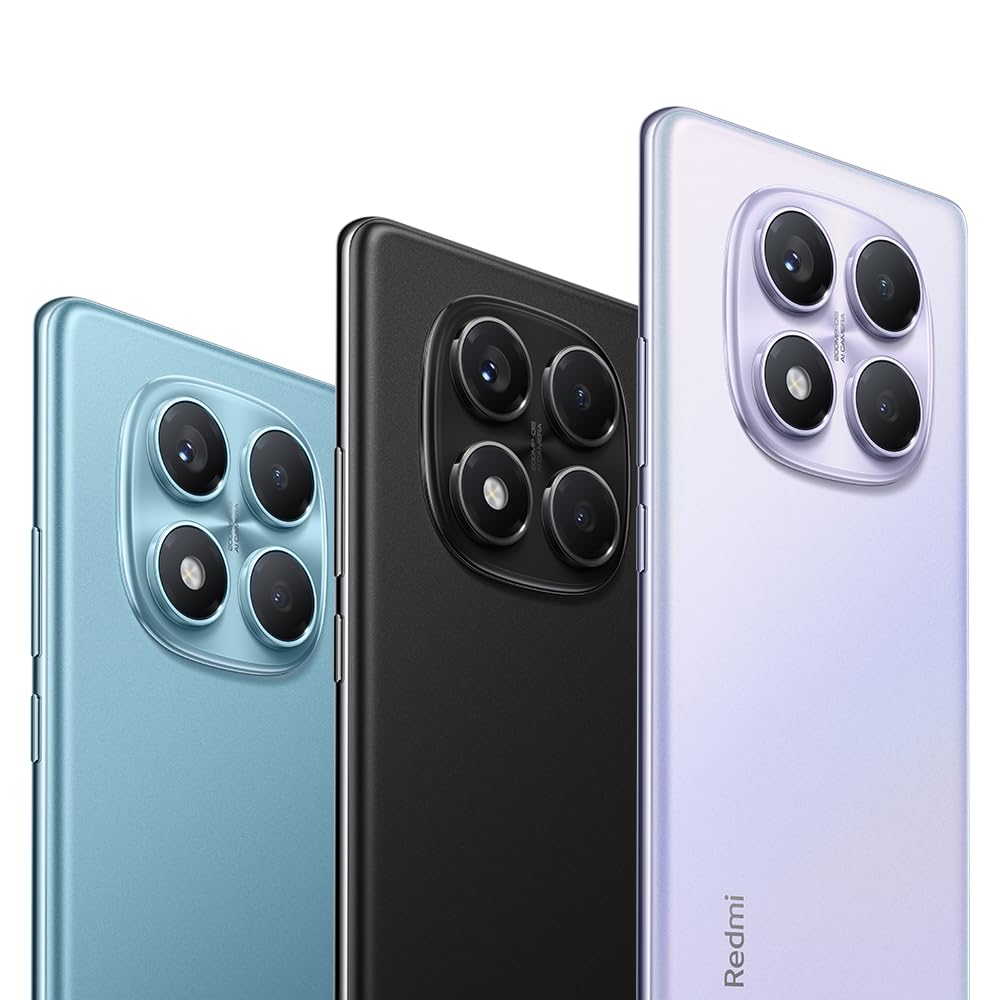 XIAOMI Redmi Note 14 Pro - Smartphone de 8+256GB, Pantalla de 6.67" AMOLED FHD+ 120Hz, MediaTek Helio G100-Ultra, cámara de 200MP, TurboCharge 45W, 5500 mAh, Cargador no Incluido, Azul (Versión ES)