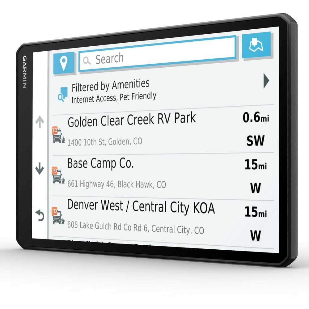 Garmin Camper 1090, navegador GPS de 10" para autocaravanas, Mapa Europa, tráfico Digital y navegación por Voz