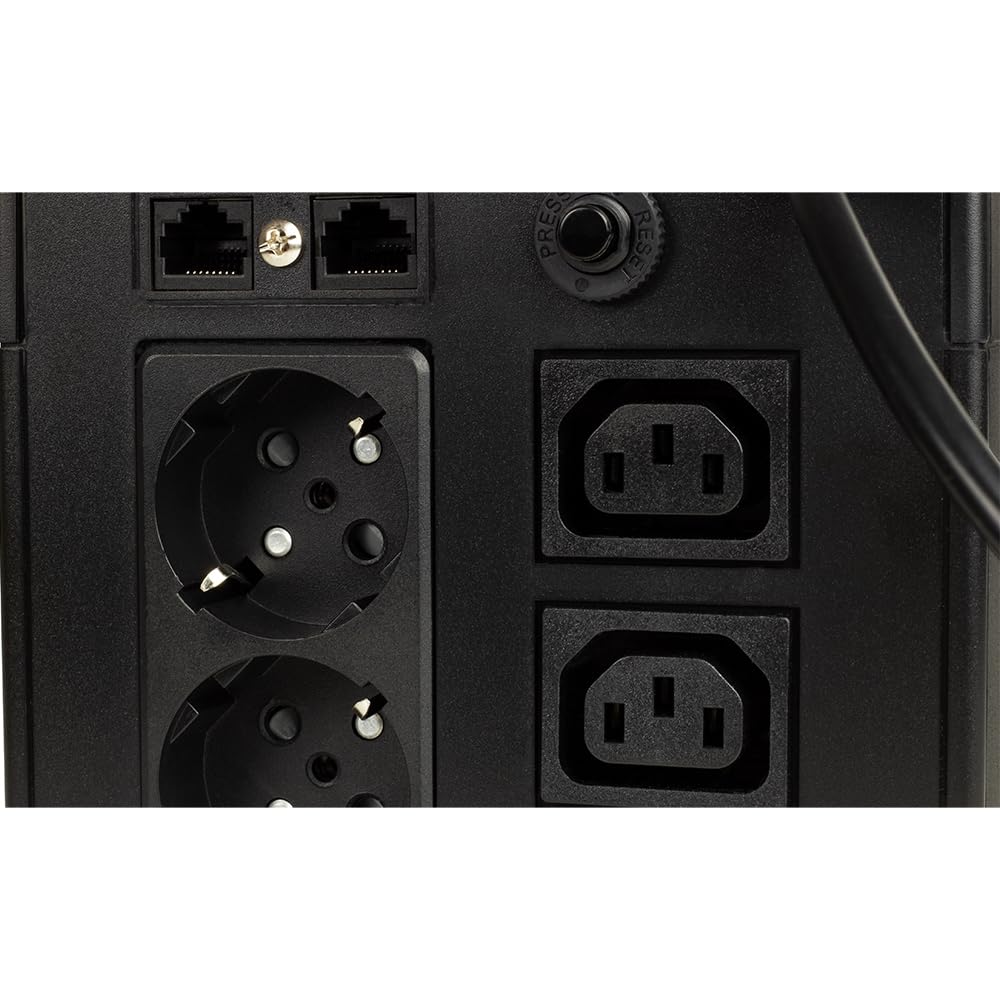 Lapara LA-VST-1000LCD Sistema de Alimentación Ininterrumpida SAI 1000VA 600W LCD Interactivo