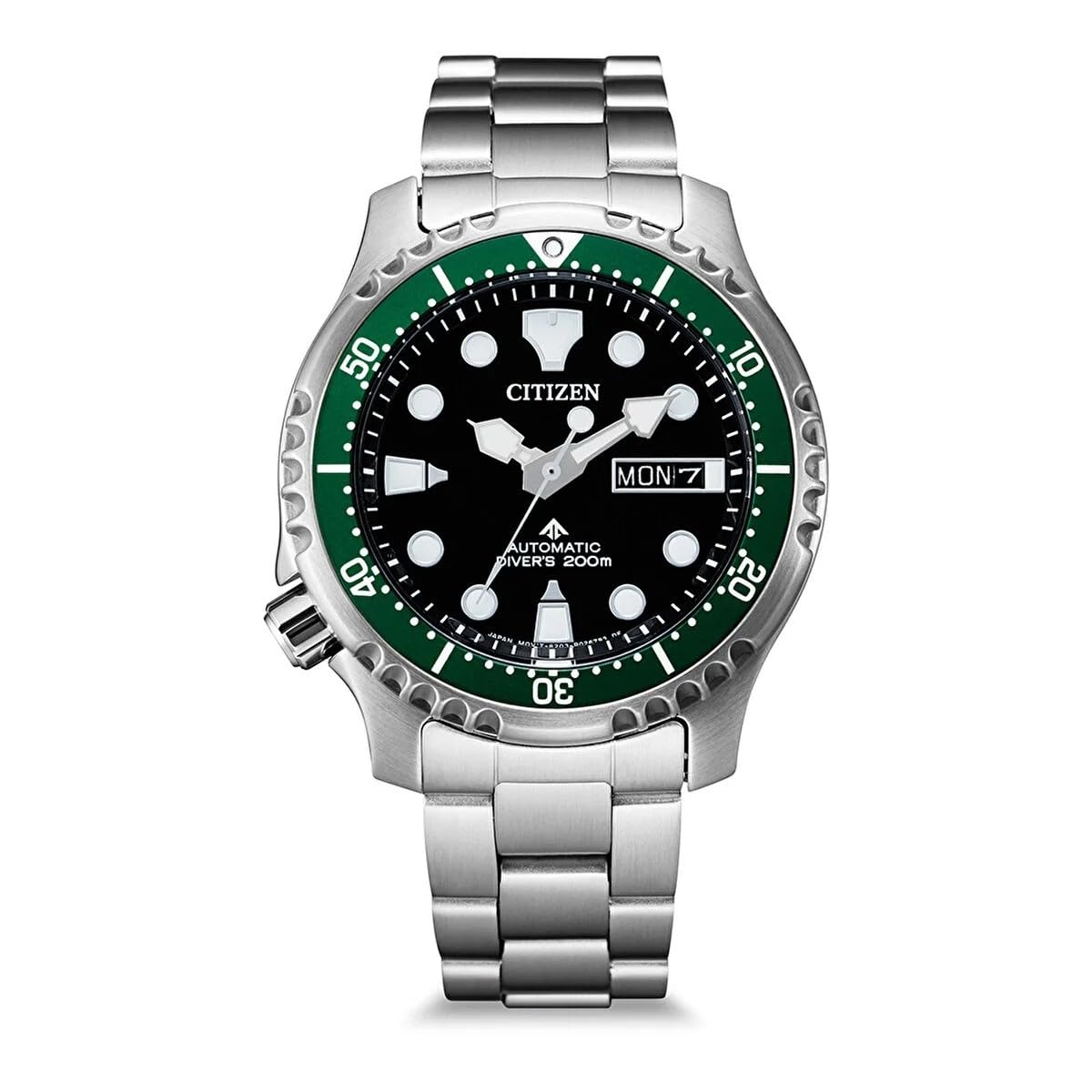 Citizen Reloj Analógico para Hombres de Automático con Correa en Acero Inoxidable NY0084-89EE