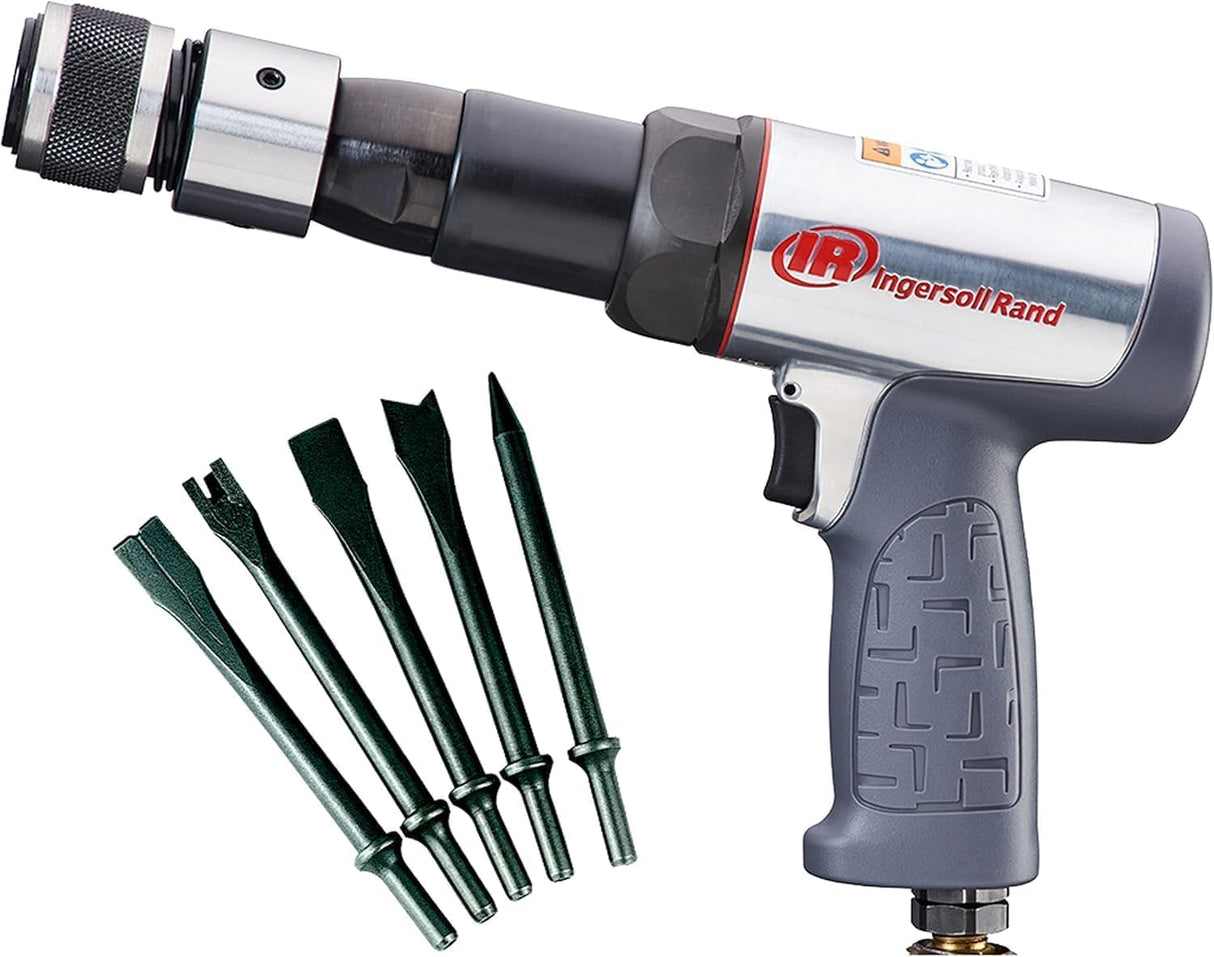 Ingersoll Rand Martillo Neumático 119MAXHK Set Completo con Eje Hexagonal Largo Alta Potencia Herramienta de Taller Profesional y Automoción