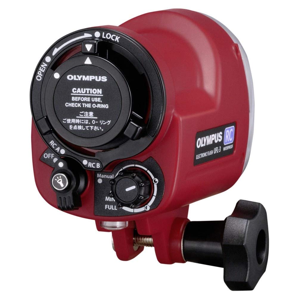 Olympus Flash subacuático UFL-3 para la Serie PT, Rojo