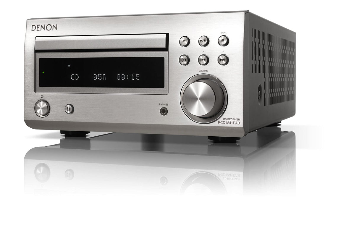 Marantz D-M 41 Sistema compacta Hi-FI 2x 30W de potencia de salida de plata / negro
