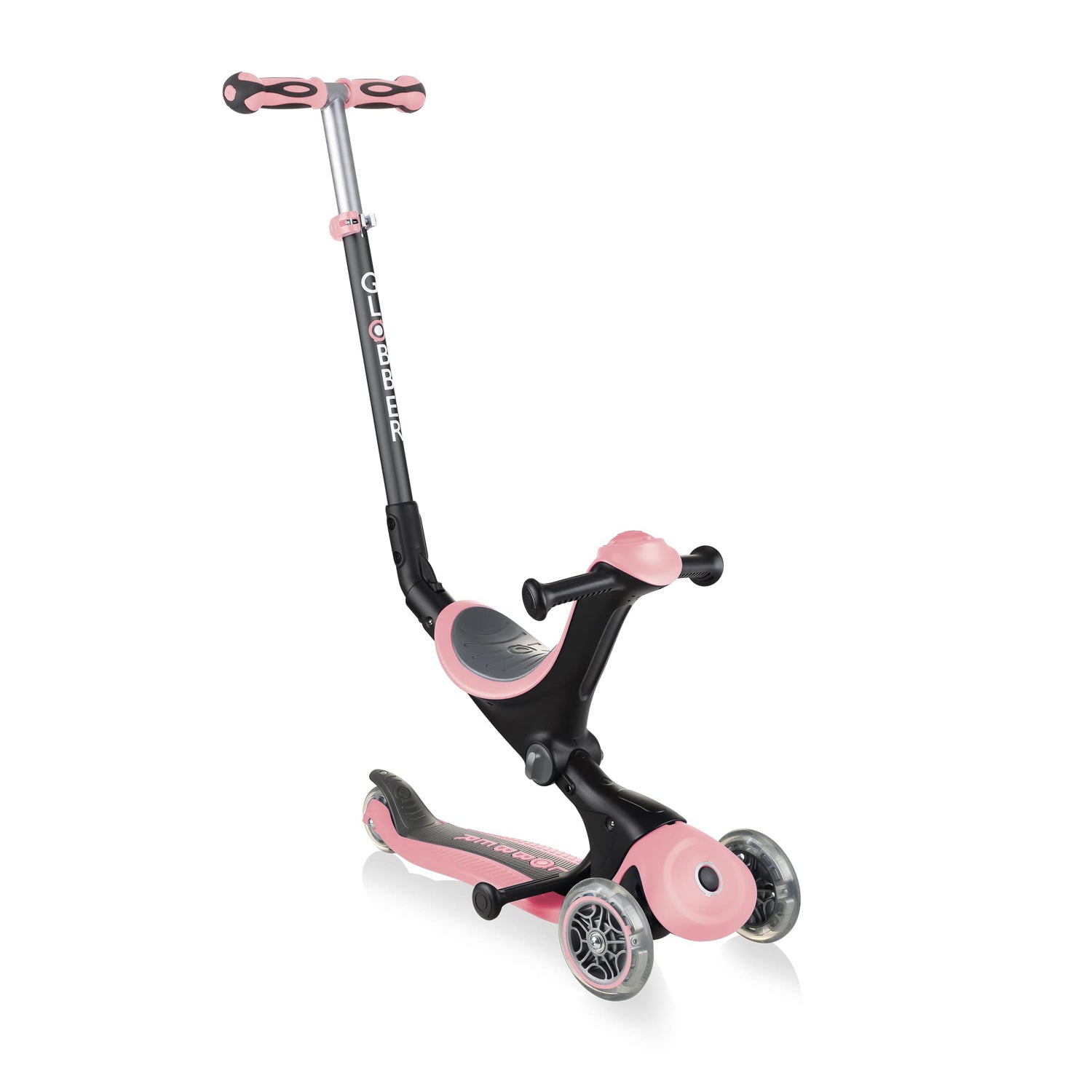 Globber Patinete GO-UP Deluxe Rosa Pastel Claro