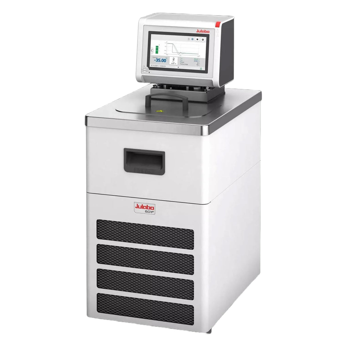 Julabo MAGIO MS-601F - Termostato de circulación en frío con presión Extremadamente Potente y Bomba de succión y Pantalla táctil intuitiva, 33 cm x 47 cm x 74 cm
