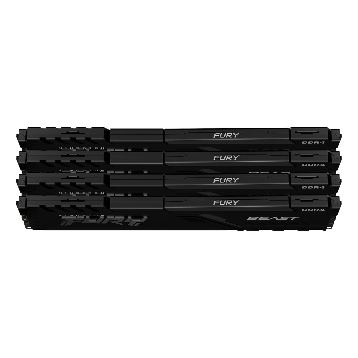 Kingston FURY Beast 64GB (4x16GB) 2666MHz DDR4 CL16 Memoria para Ordenadores de sobremesa Kit de 4 KF426C16BB1K4/64