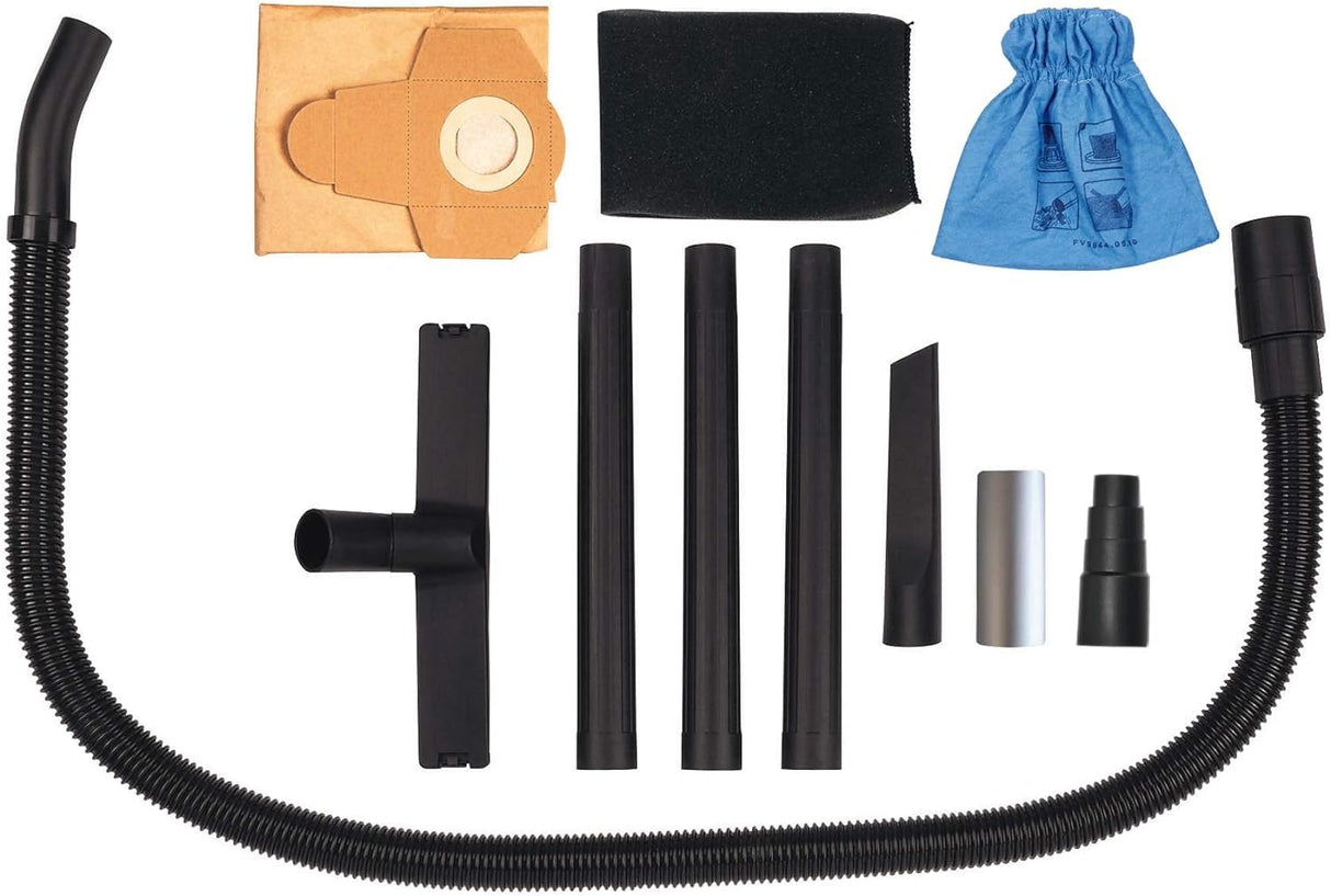 Einhell TC-VC 1820 SA - Aspiradora en seco y húmedo (1250 W, depósito de Acero Inoxidable de 20 L, Conector de soplado, Soporte para Accesorios, Enchufe automático, Incluye Manguera de aspiración,