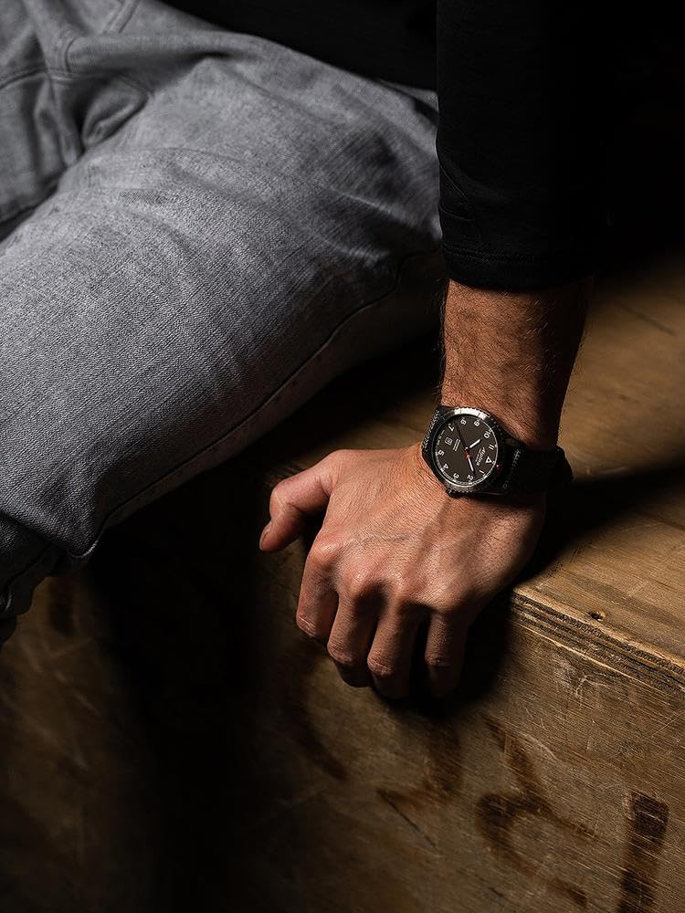 Alpina Reloj Analógico para Hombre de Cuarzo con Correa en Acero Inoxidable mid-39661