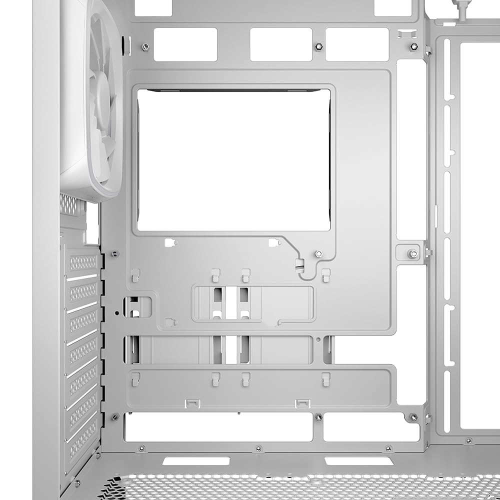 Sharkoon AK5M RGB White ATX - Carcasa para PC