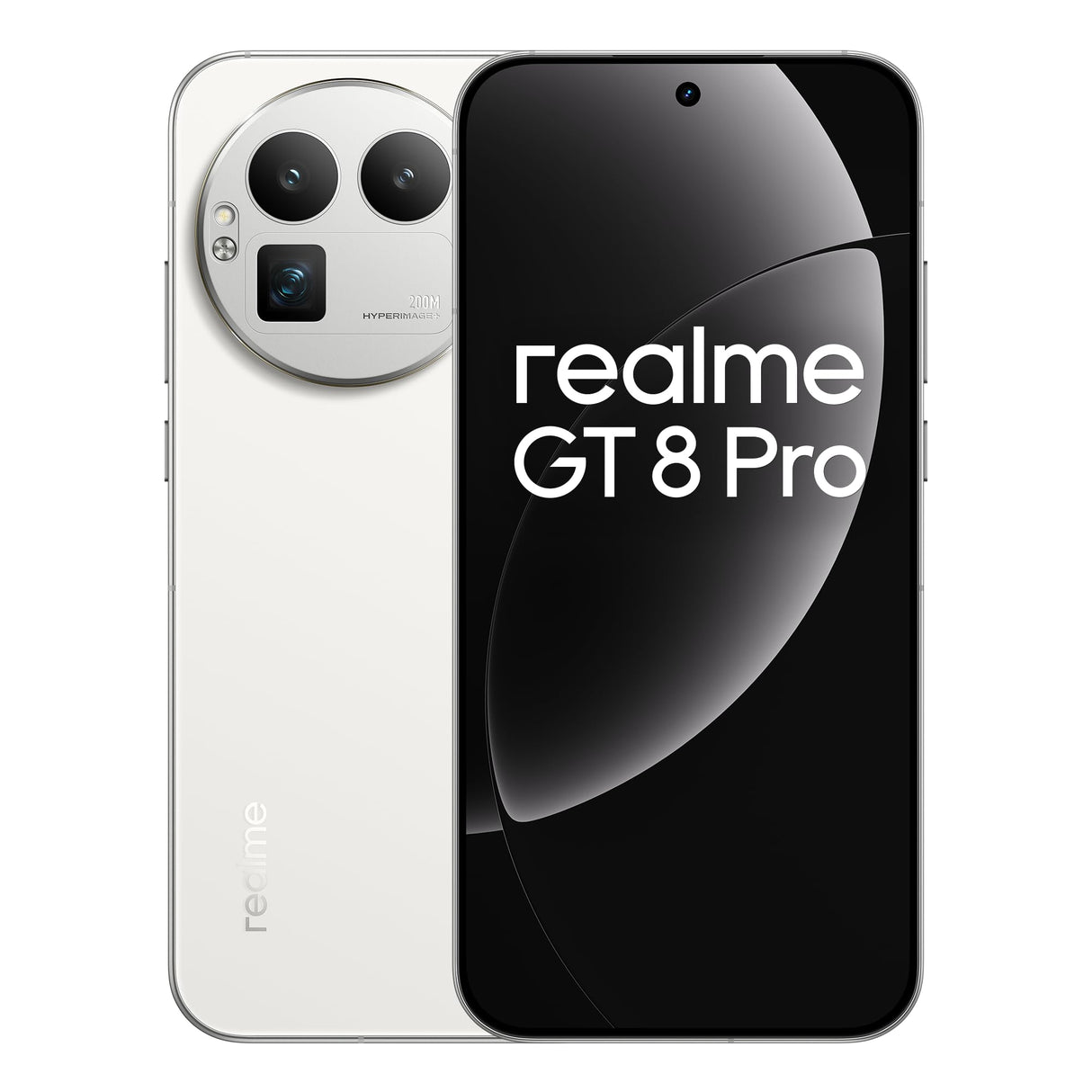 realme GT 8 Pro Smartphone 12GB+256GB, Sistema de cámara RICOH GR, Cámara con teleobjetivo ultranítida de 200 MP, Snapdragon 8 Elite Gen 5, Batería Titan de 7000 mAh, con Adaptador, Blanco