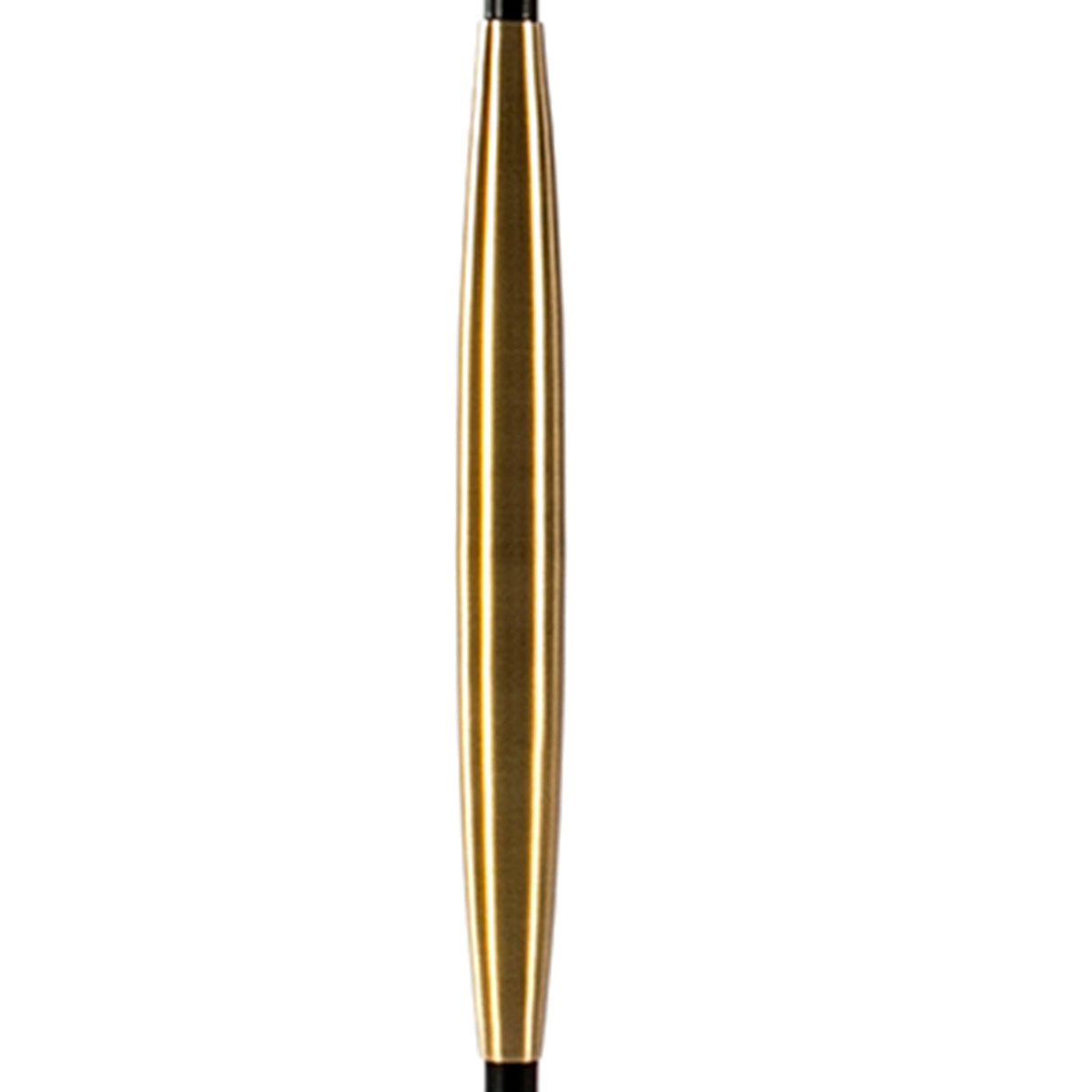 LAMPARA DE PIE 24X140 METAL DORADO/NEGRO SIN PANTALLA