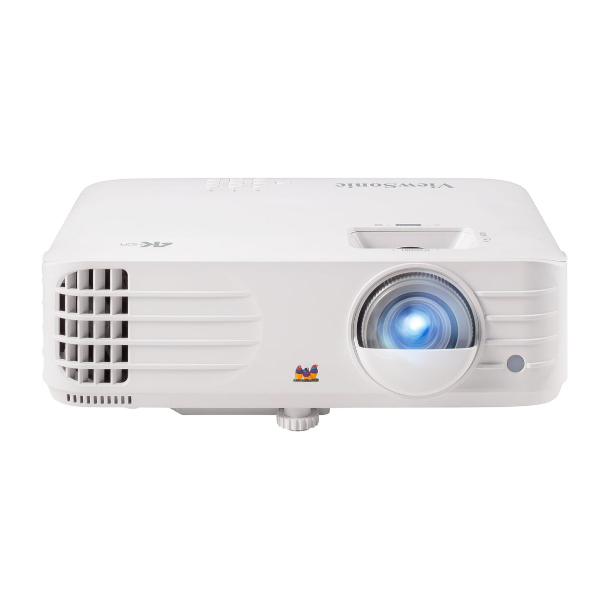 Viewsonic Proyector DLP UHD para cine en casa PX701-4K (4K, 3200 lúmenes ANSI, 2 HDMI, altavoz de 10 W, zoom óptico de 1,1 x, HDR), color blanco