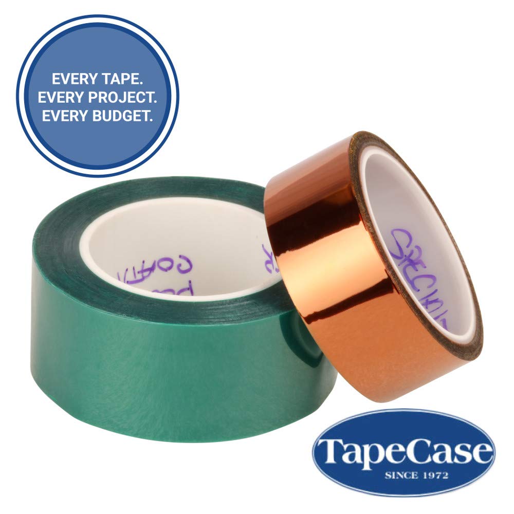 tapecase metalizado película de poliéster cinta (Varios Tamaños), 35" x 72yd, Blue, 1