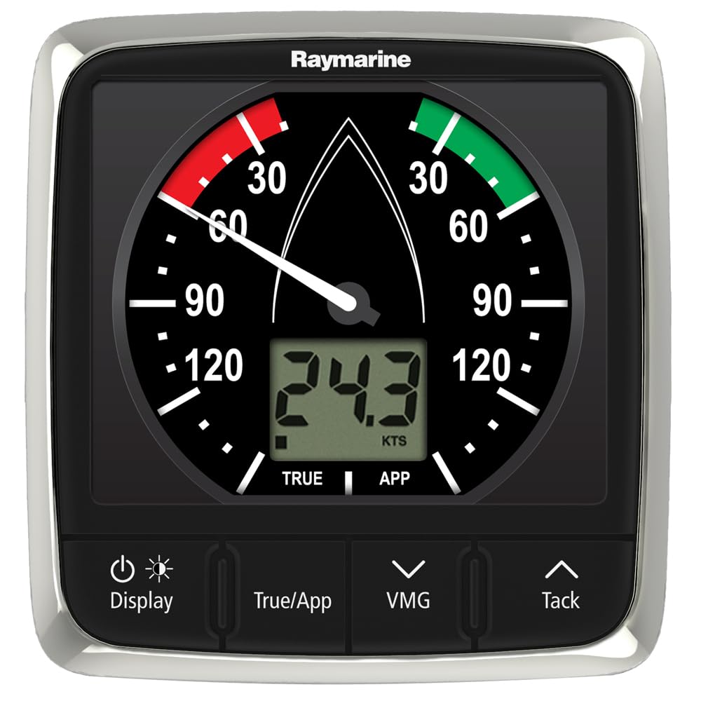 Raymarine I60 Wind Display Digital, Negro