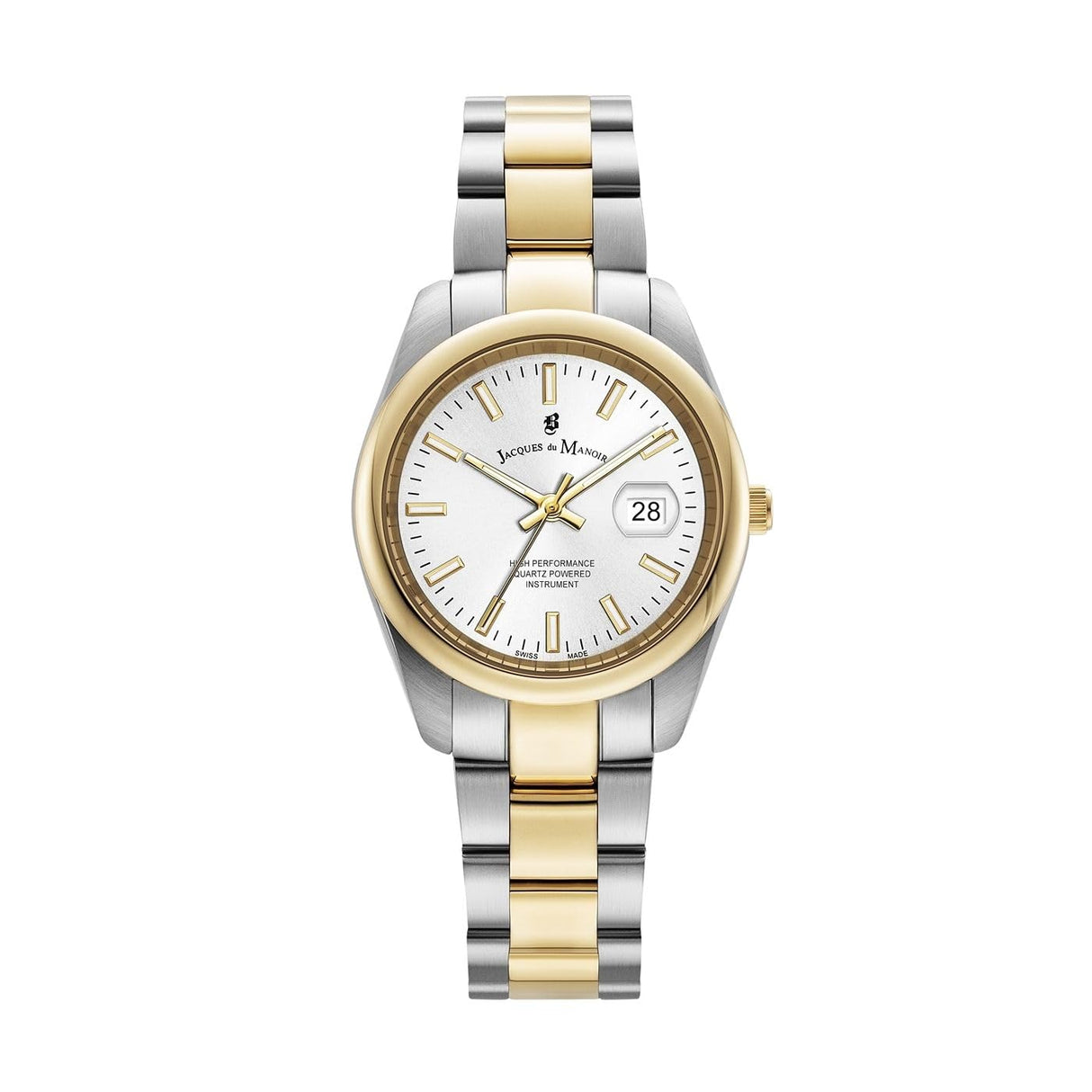 B JACQUES DU MANOIR Reloj Analógico para Mujeres de con Correa en Acero Inoxidable JWL03804