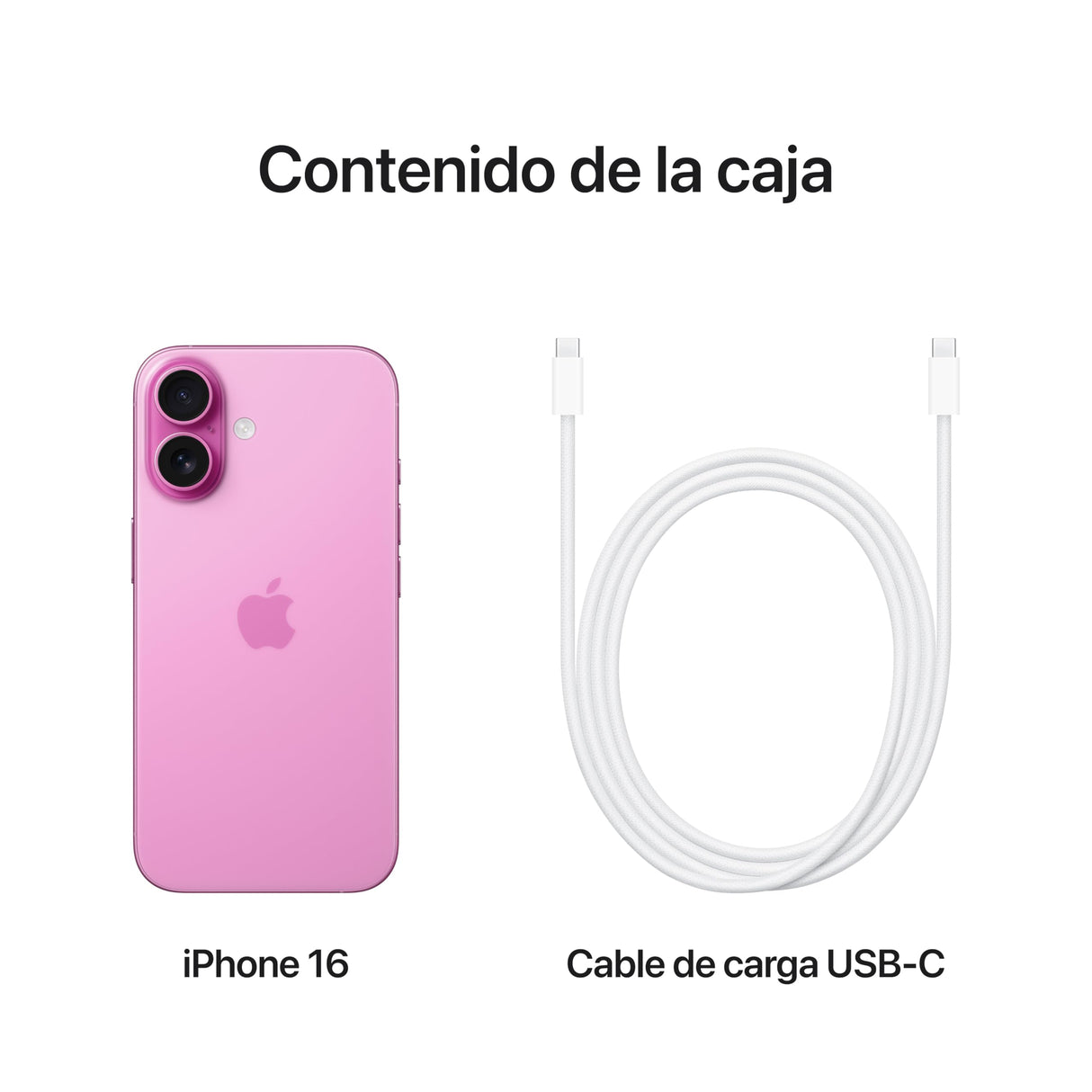 Apple iPhone 16 de 512 GB: Smartphone 5G con Control de Cámara, Chip A18 y un subidón en autonomía. Compatible con los AirPods; Rosa