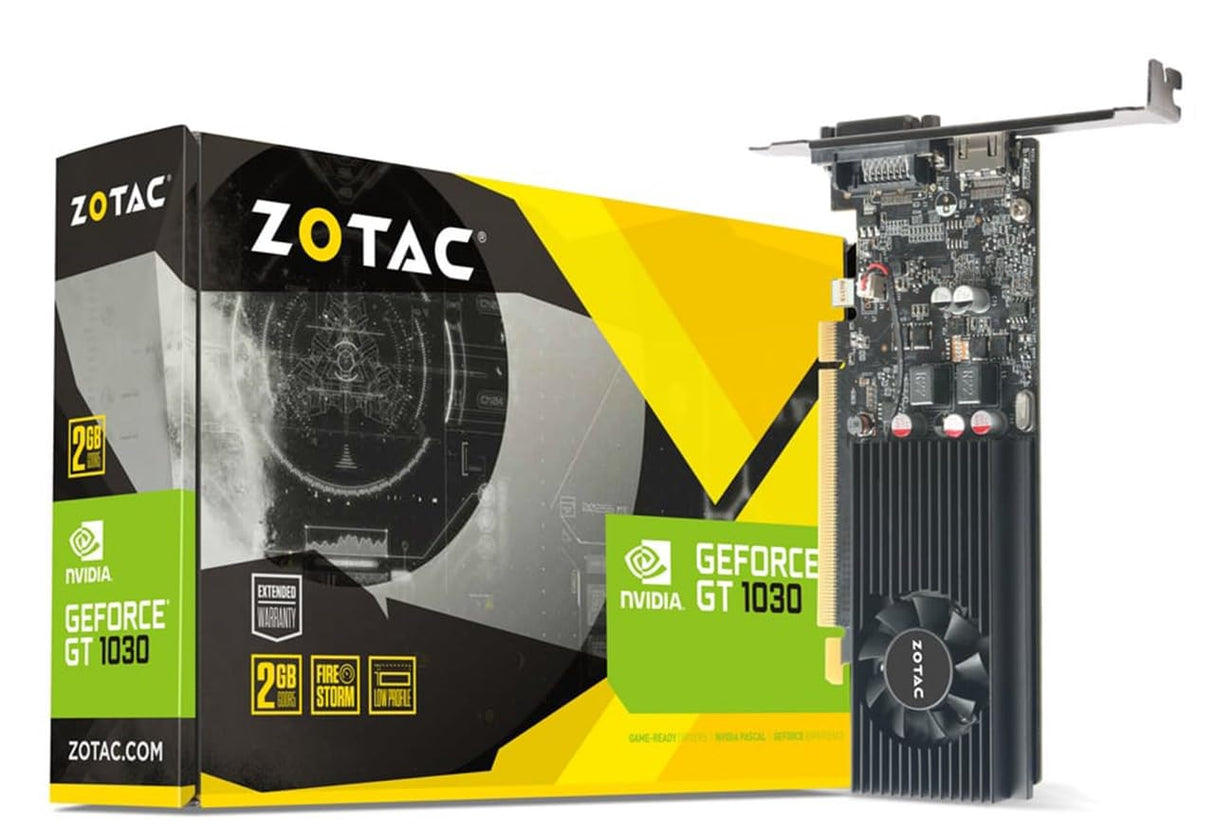 Zotac ZT-P10300A-10L Tarjeta gráfica NVIDIA GeForce GT 1030 2 GB GDDR5