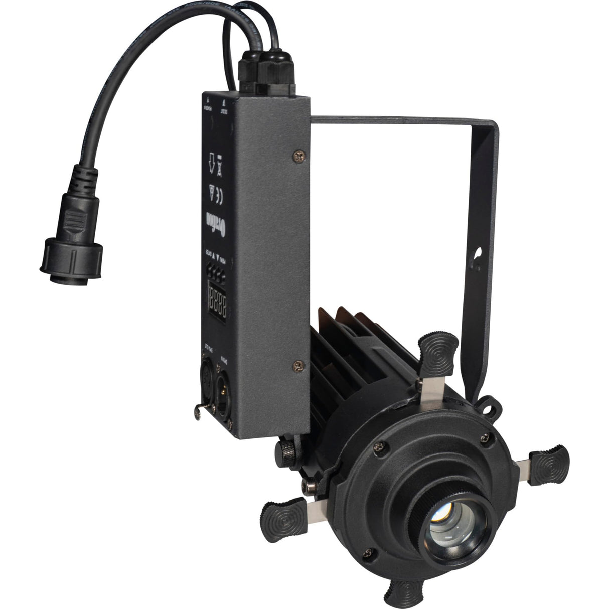Audibax Pro Tulsa Gallery 50T - Foco LED para Escenario - Fuente de Luz LED Blanco COB CW de 40W - Luces de Efecto con Atenuación - Iluminación para Teatros, Discotecas, Eventos y Fiestas