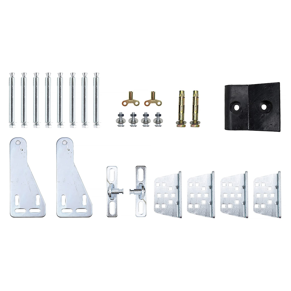 PNI MAB300 - Kit de automatización de Puerta oscilante, 2 Motores de 40 W, Longitud de Puerta 2 x 2,5 m, 200 kg y relé Inteligente PNI SmartHome RG120, aplicación Tuya