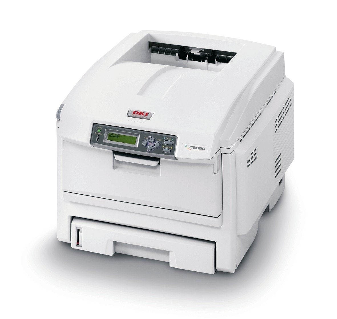 Oki C5950dtn, Láser, 600 x 1200 dpi, 60000 páginas, 32 ppm, 26 ppm, 60 s