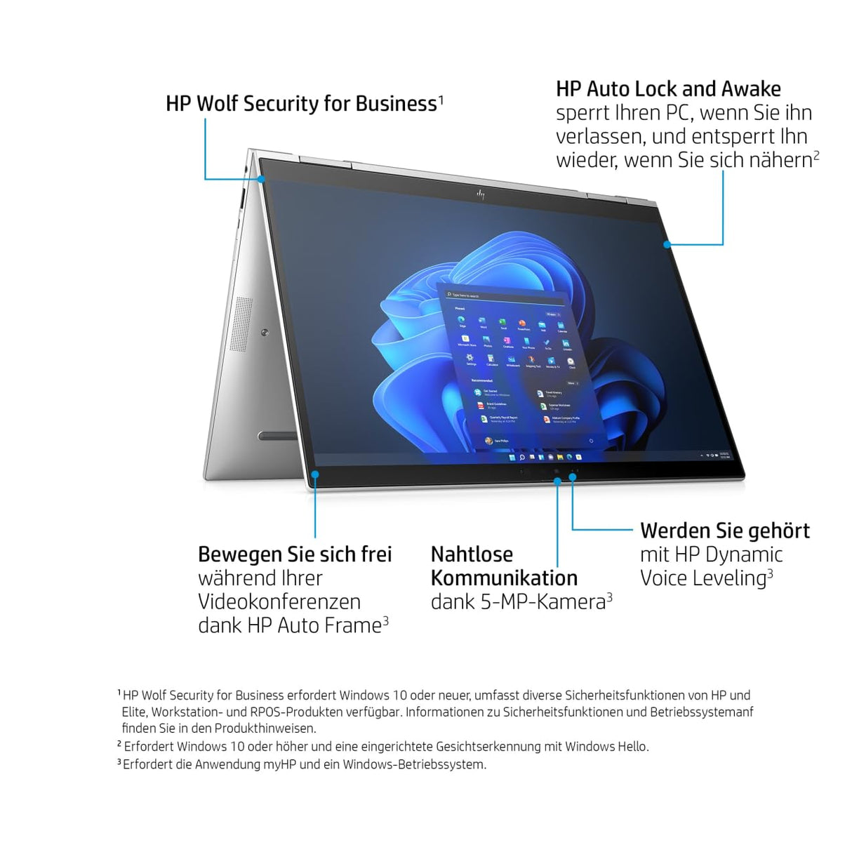 HP EliteBook x360 1040 G9 6F676EA 14" WUXGA IPS Touch, Intel i5-1235U, 16GB RAM, 512GB SSD, Windows 11 Pro