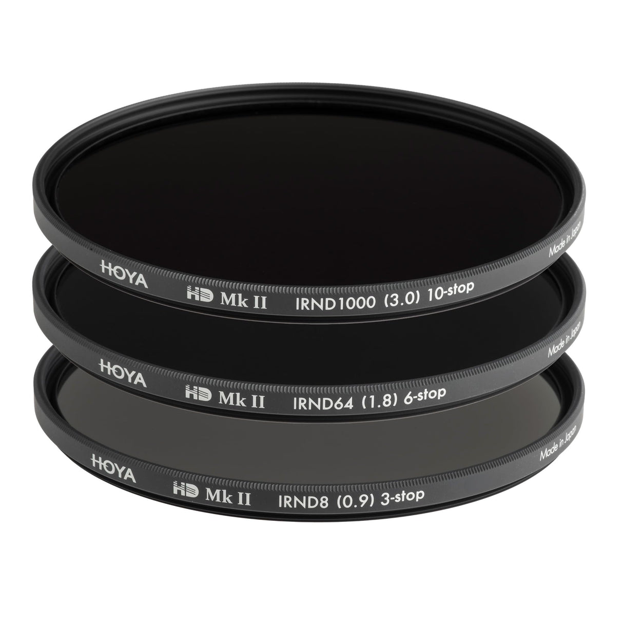 HOYA 3X Neutral Density Filters Kit HD MkII IRND8/64/1000 ø72 mm