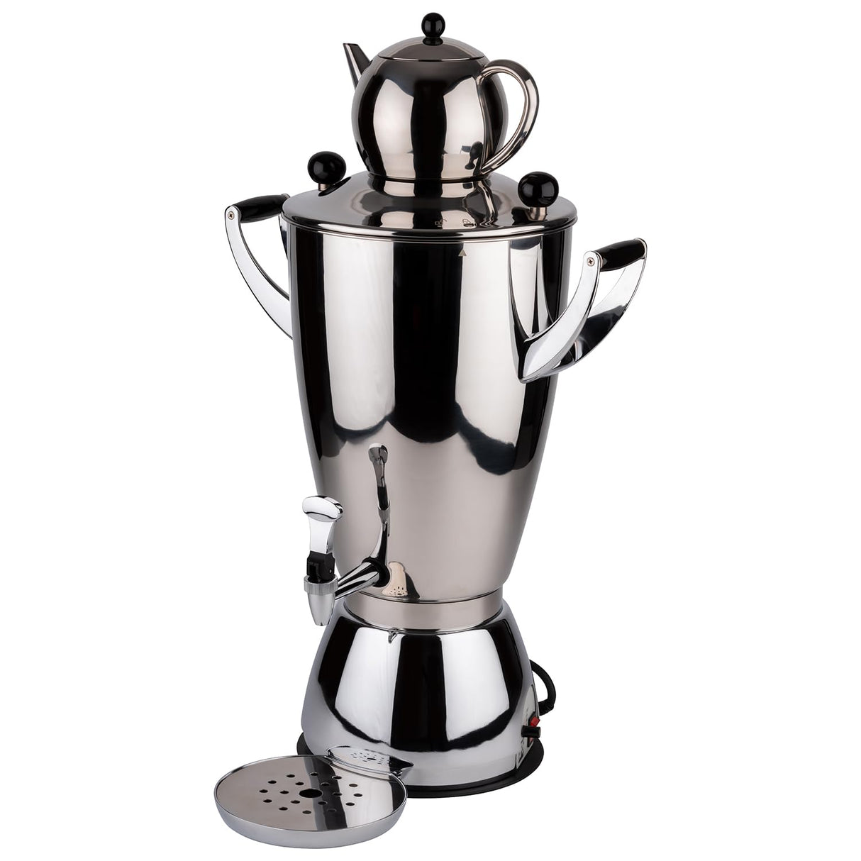 APS 12316 Tetera, Acero Inoxidable, Plata