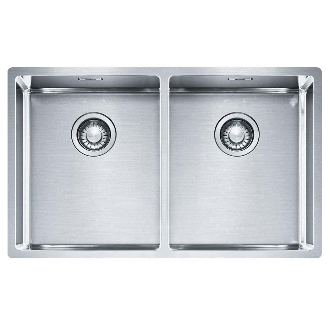 Franke 127.0370.188 fregadero de cocina con doble de acero inoxidable Bowl – gris