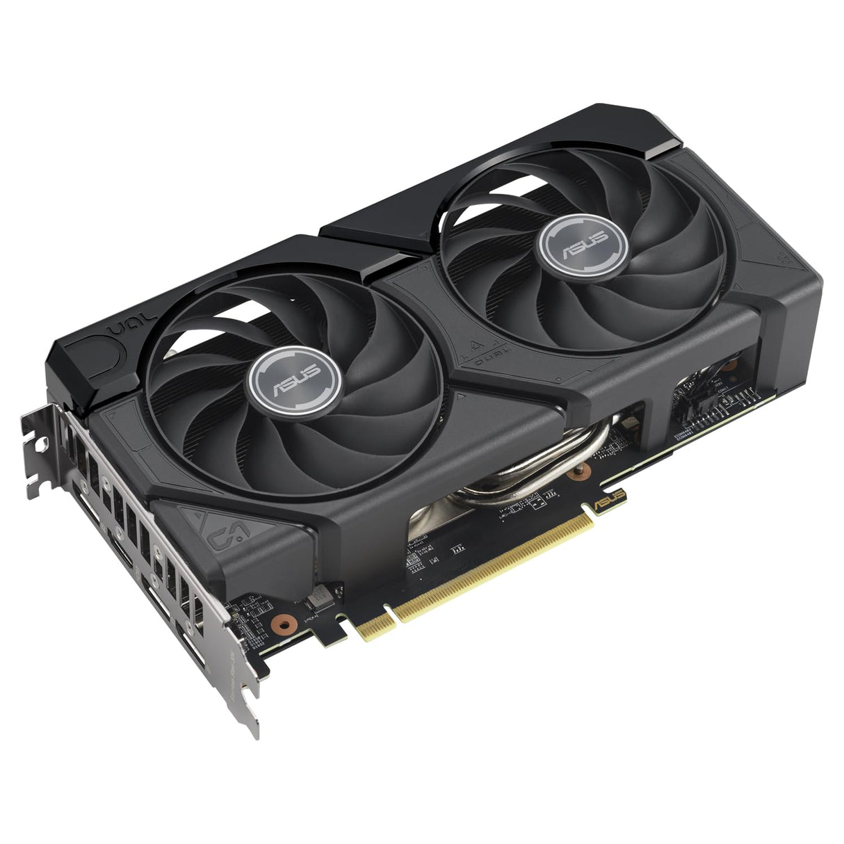 ASUS Dual Radeon RX 7600 XT OC Edition 16GB GDDR6 - Tarjeta gráfica (AMD RDNA 3, PCIe 4.0, 16GB de Memoria GDDR6, HDMI 2.1, DisplayPort 2.1)