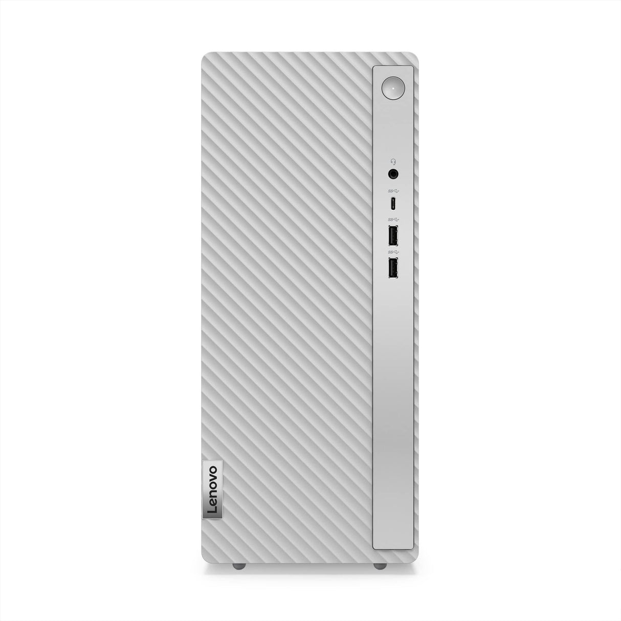 Lenovo IdeaCentre 5 Gen 7 - Ordenador de Sobremesa (Intel Core i5-12400, 16GB RAM, 512GB SSD, Intel UHD Graphics 730, Windows 11 Home) Gris Nube - Teclado QWERTY Español
