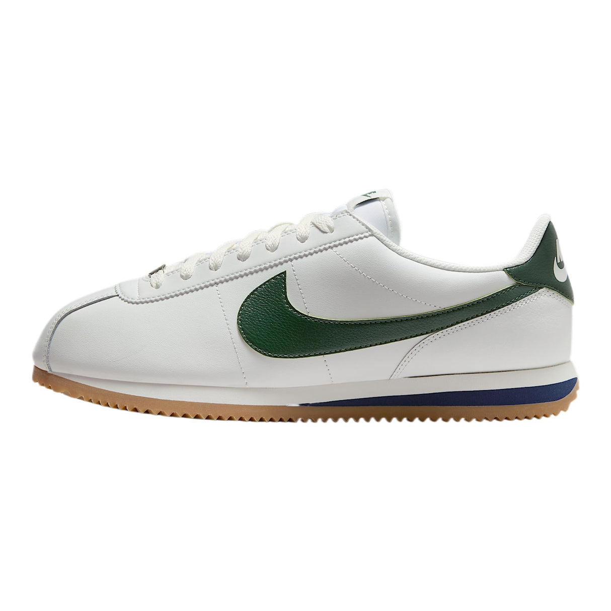 Nike Cortez, Zapatillas Hombre, Summit White/Fir/Midnight Navy, 42.5 EU