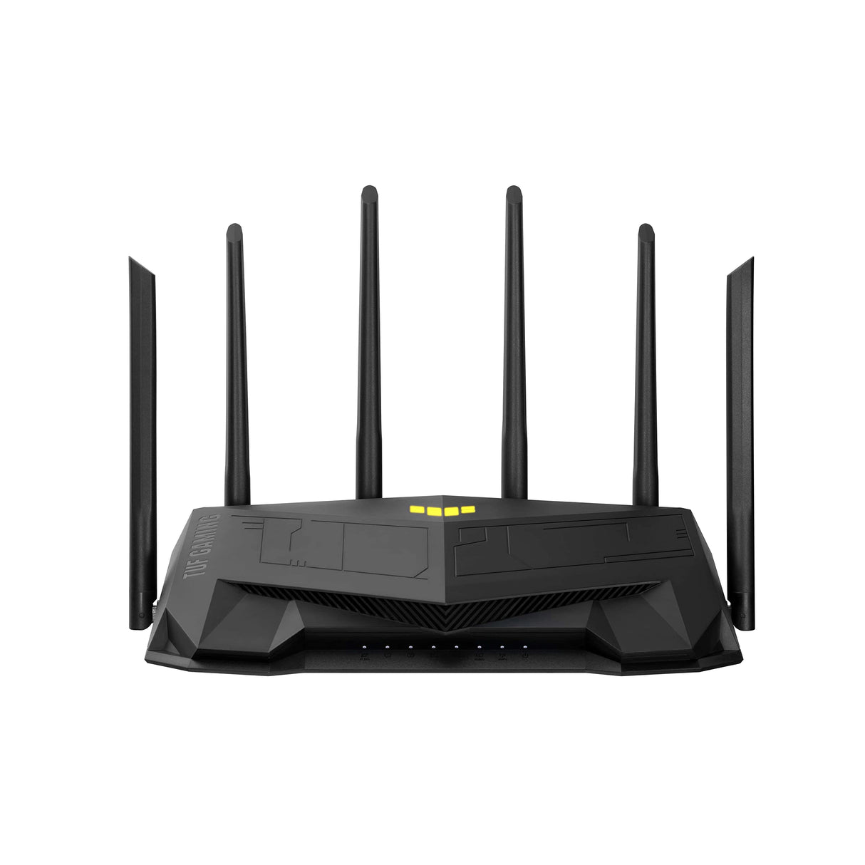 ASUS TUF-AX6000 - Router WiFi 6 (802.11ax) de Doble Banda AX4200 AiMesh (Seguridad de Red AiProtection Pro, Safe Browsing, Instant Guard y VPN, Controles parentales, Montaje en Pared)