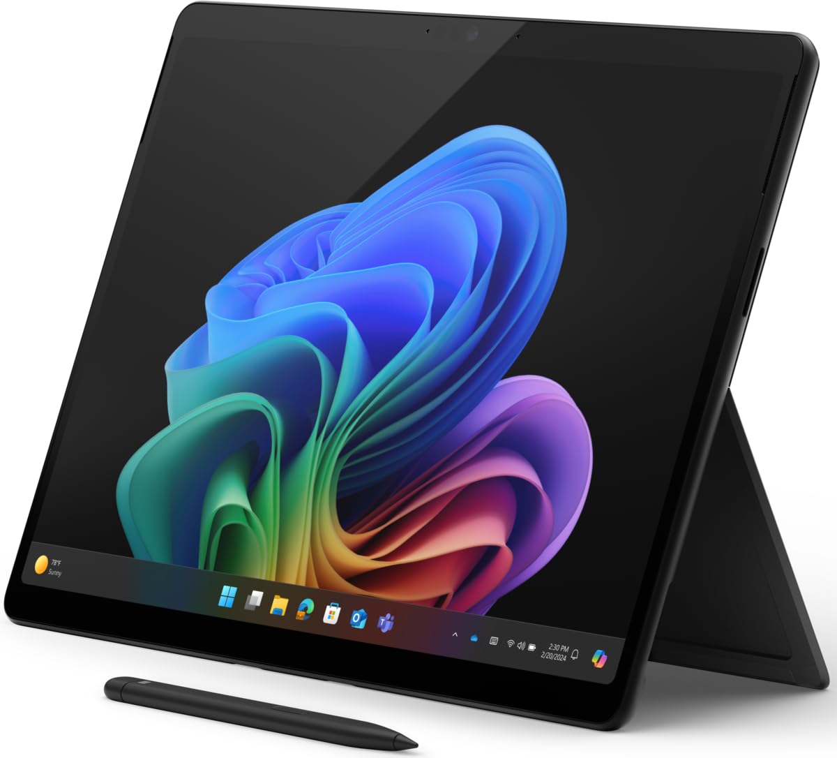 Microsoft Surface Pro 11 Copilot+ PC Qualcomm Snapdragon 512GB 33cm (13") 16GB Wi-Fi 7 (802.11be) Windows 11 Pro Platinum