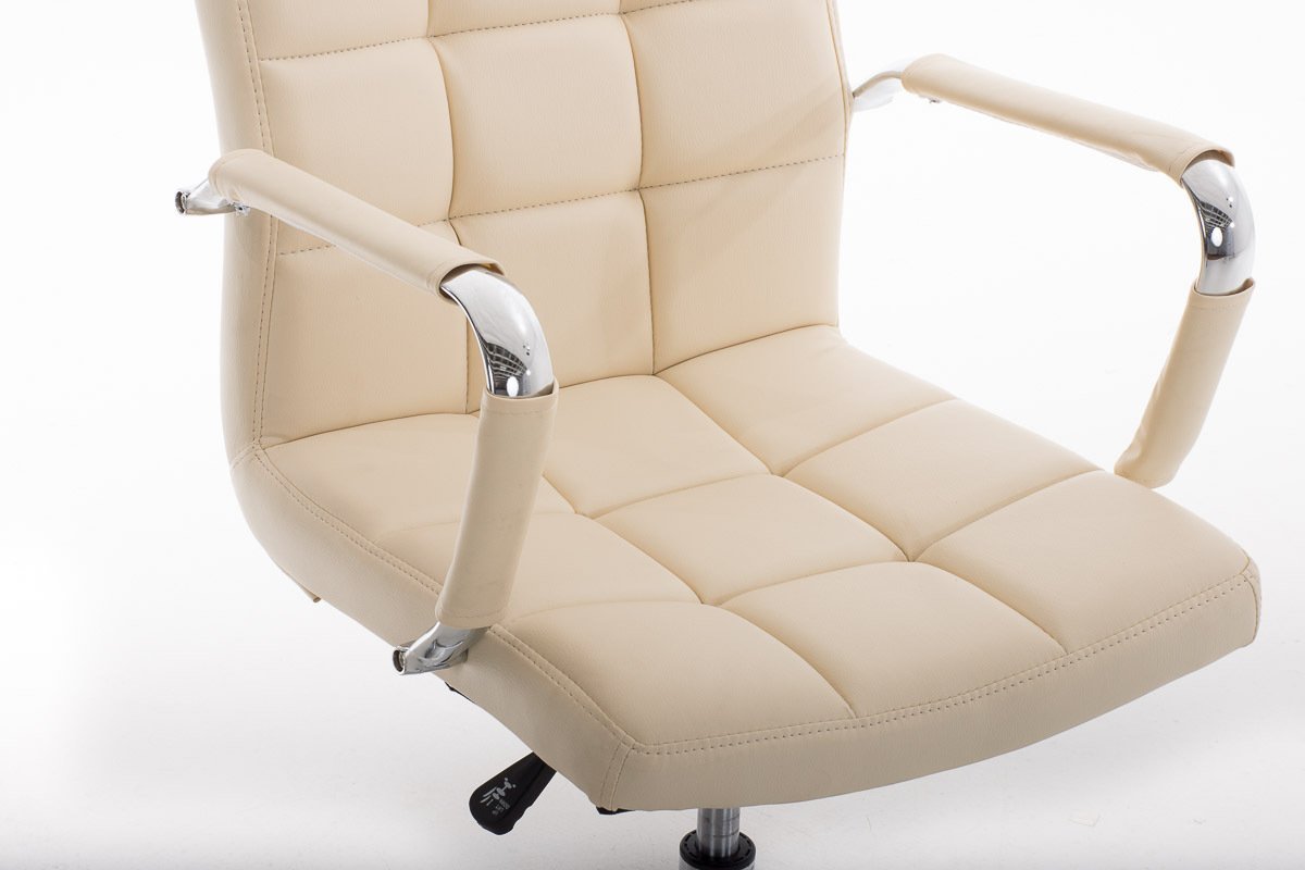 La Silla Española Tenerife Silla con Ruedas, Poliéster, Beige, 59x54x101 cm