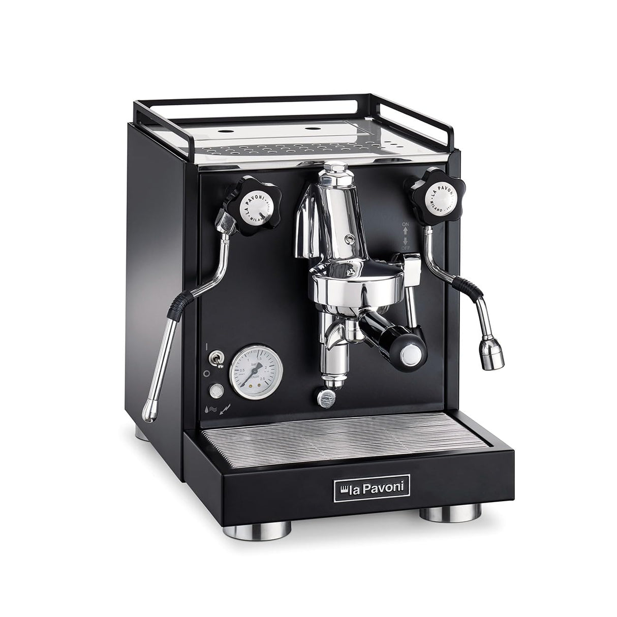 La Pavoni 845700 Cafetera semiprofesional, Stainless Steel, Multicolor