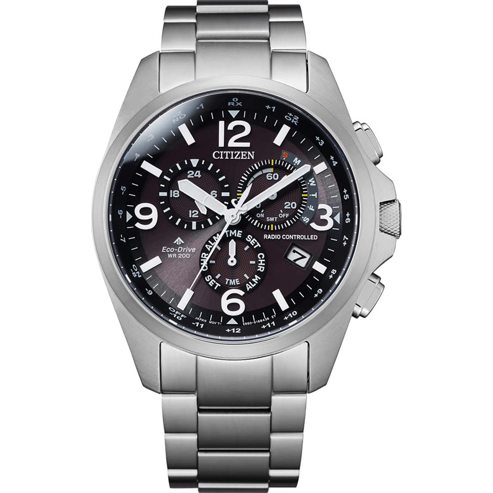 Citizen Reloj Cronógrafo para Hombres de Cuarzo con Correa en Acero Inoxidable CB5920-86E