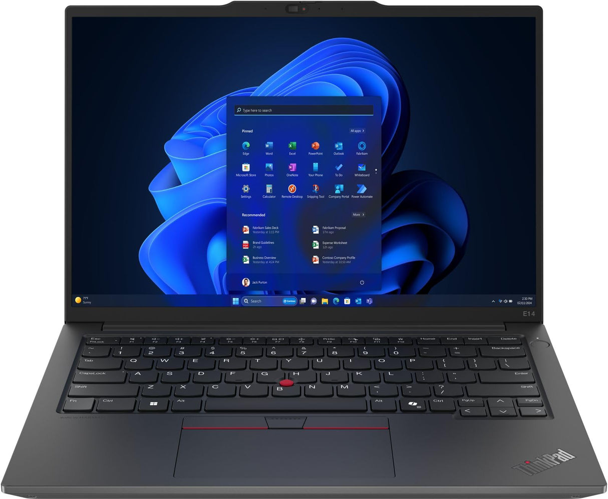 Lenovo Laptop E14 G6 14" Intel Core Ultra 7 155H 16 GB RAM 512 GB SSD QWERTY Español