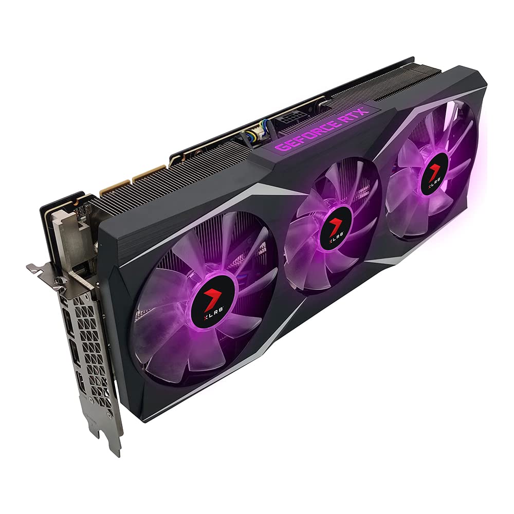 PNY GeForce RTX 3090 Ti 24GB GDDR6X XLR8 Gaming Epic-X RGB Uprising Triple Fan Tarjeta gráfica Overclocked Edition, Black