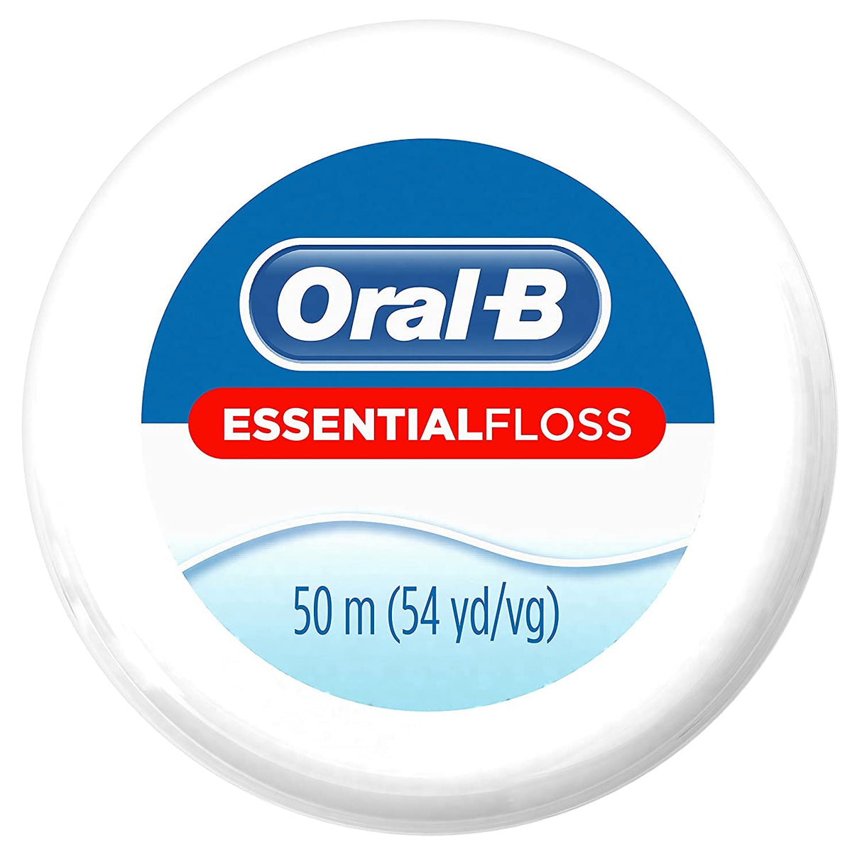 Oral-B EssentialFloss - Hilo dental para defensa de cavidades, 50 m, paquete de 2