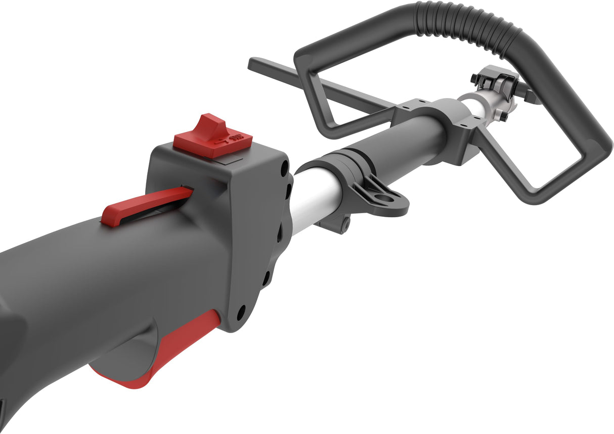Güde Kit de Cuidado de jardín GPS 1001 4 en 1 (Motor de 2 Tiempos 1,2/1,6 kW/PS), Sierra de Cadena con Espada y Cadena Oregon, desbrozadora, Recortadora, Cortasetos en uno, Incluye extensión,
