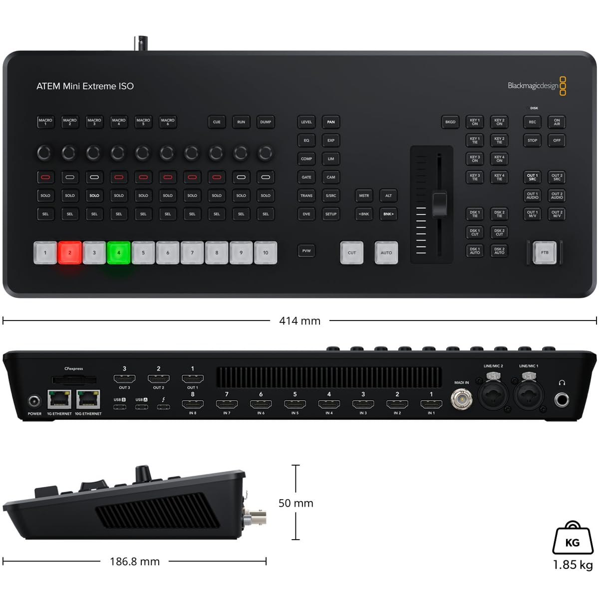 Blackmagic Design ATEM Mini Extreme ISO G2