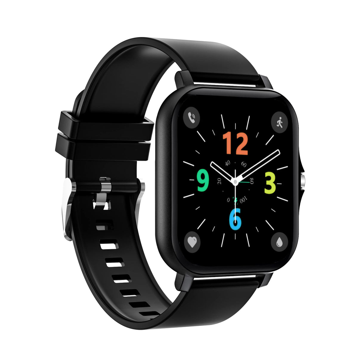 MAMESO Smartwatch, Fitness Tracker Watch HD Pantalla táctil, Smart Watch con podómetro/Sueño/Monitor de frecuencia cardíaca/Sport Fitness Tracker para Android/iOS (Gris, P8)