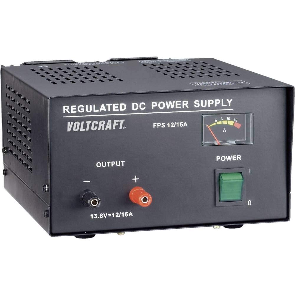 VOLTCRAFT Tensión Fija Fuente de Alimentación de Laboratorio FSP-11312 13.8 V/DC 12 A 165 W Nbr. de Salidas 1 x