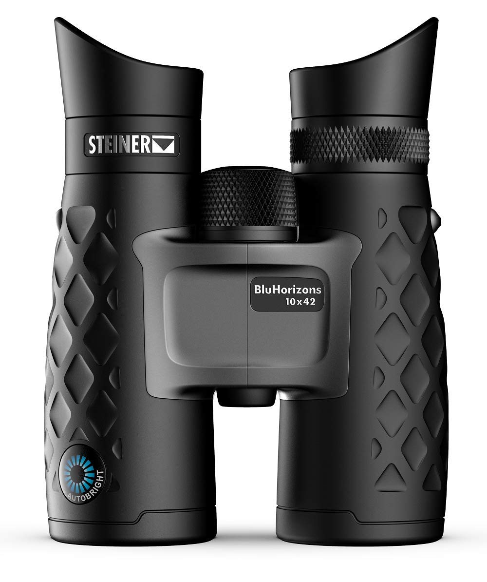 Steiner BluHorizons - Prismáticos con tecnología única de Lentes, protección Ocular, compactos, Ligeros, Ideales para Actividades al Aire Libre y Eventos Deportivos, 10 x 42