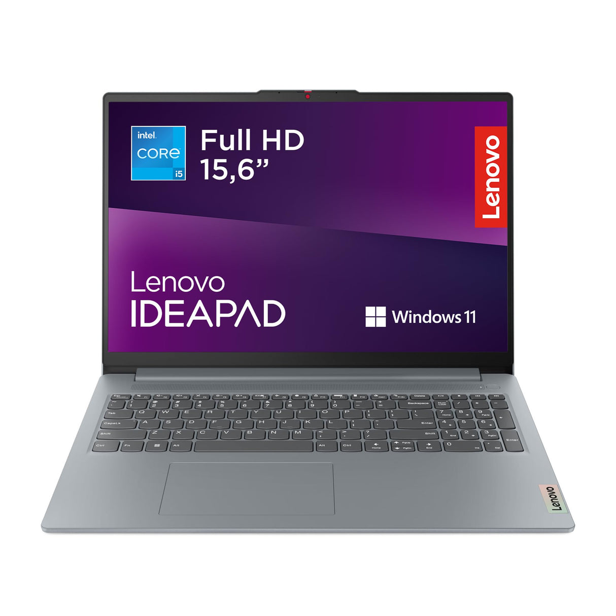Lenovo IdeaPad Slim 3 Gen 8 – Ordenador Portátil 15.6" FHD (Intel Core i5-13420H, 16 GB RAM, 512 GB SSD, Intel UHD Graphics, Wi-Fi 6, Win 11 Home, Office Trial) Teclado QWERTY Español - Gris Ártico
