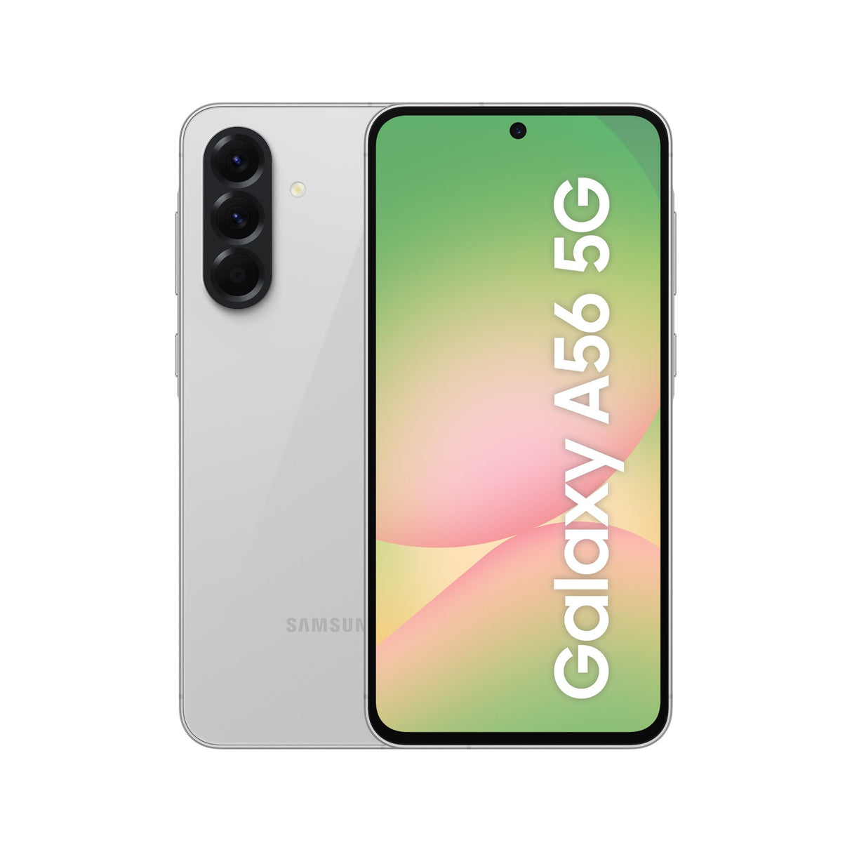 Samsung Galaxy A56 5G 128GB, Teléfono Móvil, 8GB RAM, 50MP Cámara, Gris, Garantía del Fabricante 3 Años + 1 Año Extra