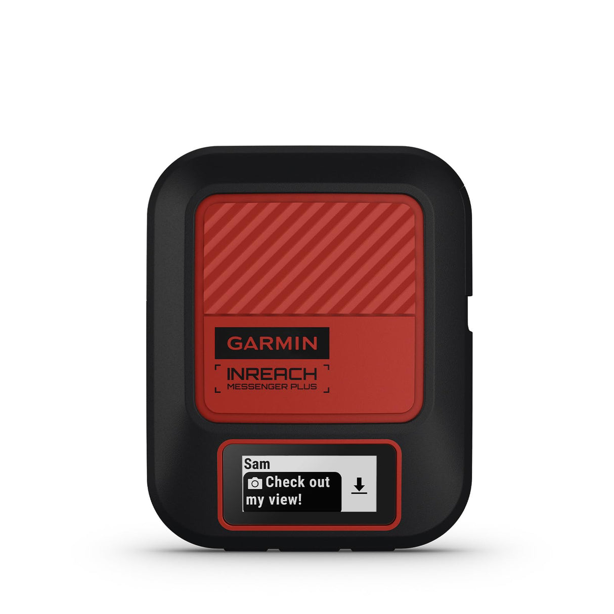 Garmin inReach Messenger Plus, GPS portátil Compacto con mensajería Multimedia bidireccional, Disparador SOS dedicado, mapas mejorados, navegación y Datos de ubicación precisos por satélite