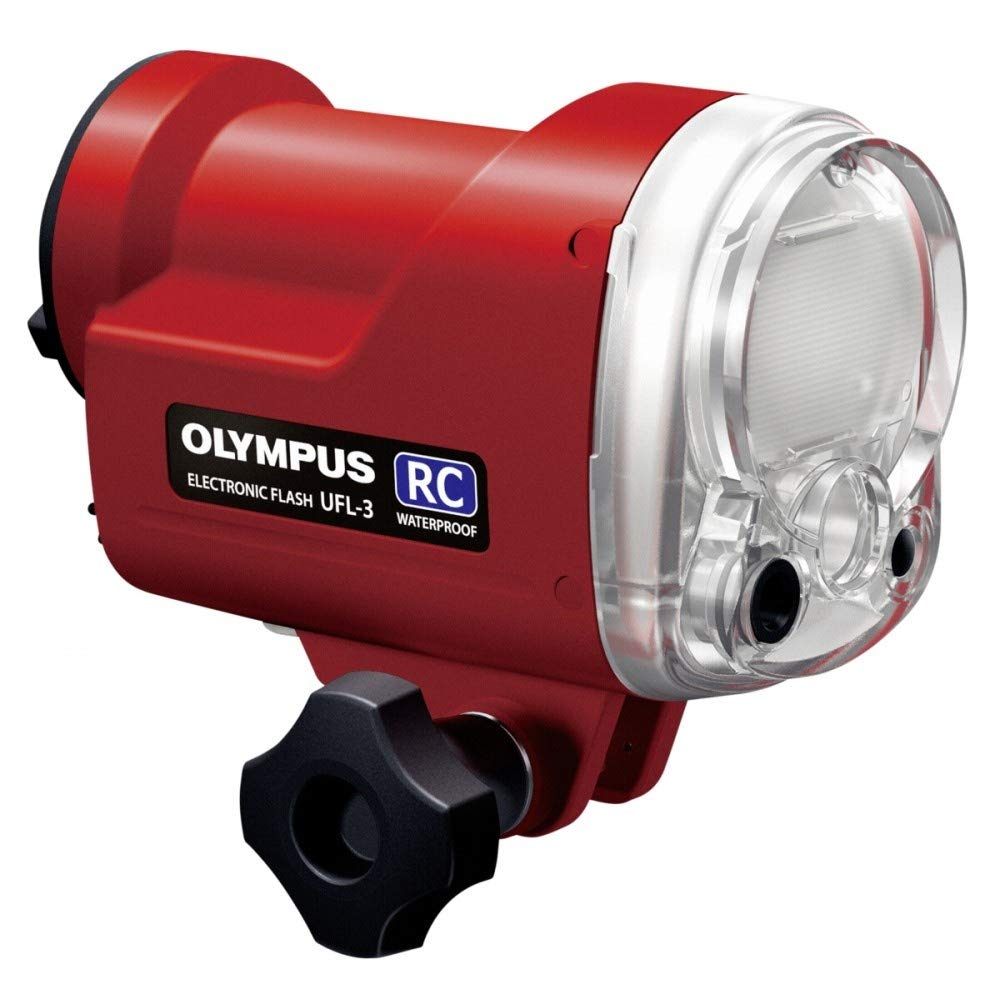 Olympus Flash subacuático UFL-3 para la Serie PT, Rojo